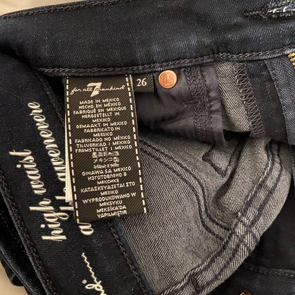 🦋7FAM Gwenevere High-Waist Ankle Skinny Jean - Picture 3 of 6